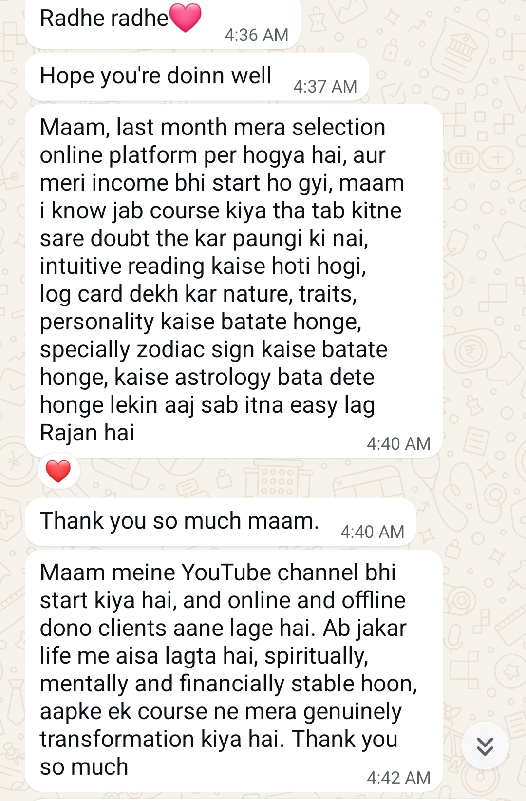 Cosmic Shaastra Testimonials