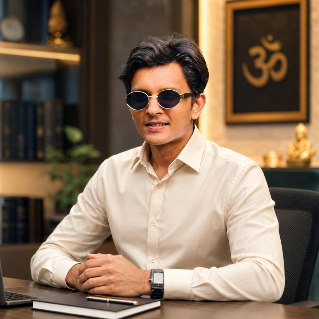 Chetan Vaghela, Founder of Cosmic Shaastra, dedicated to spiritual education, occult studies, and transformational learning.